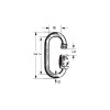 Schraubglied "CE" Edelstahl 4 mm