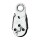Single, ferrule eye head, removable sheave