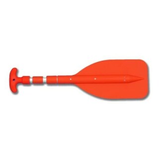 Paddel teleskopierbar Alu-Shaft orange