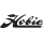 Aufkleber Sticker HOBIE silber