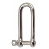 Schäkel lang Edelstahl, gerade 5 mm