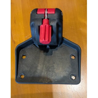 H-RAIL Mounting Plate Grundplatte gebohrt