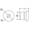 Seil-Buchse Nylon