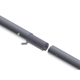 Achse 2-teilig 236cm Ø 50mm f. cad.kat Slipwagen