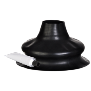 Manschette+Kleber Hals DryFashion Latex 2 (S/M)